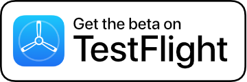 Download on TestFlight for Mac OS beta